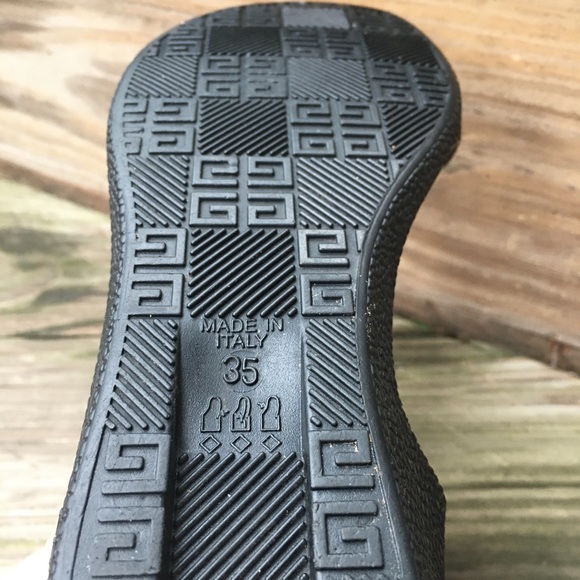 Givenchy black rubber jelly sandals pebble jewel 5 - Picture 8 of 8